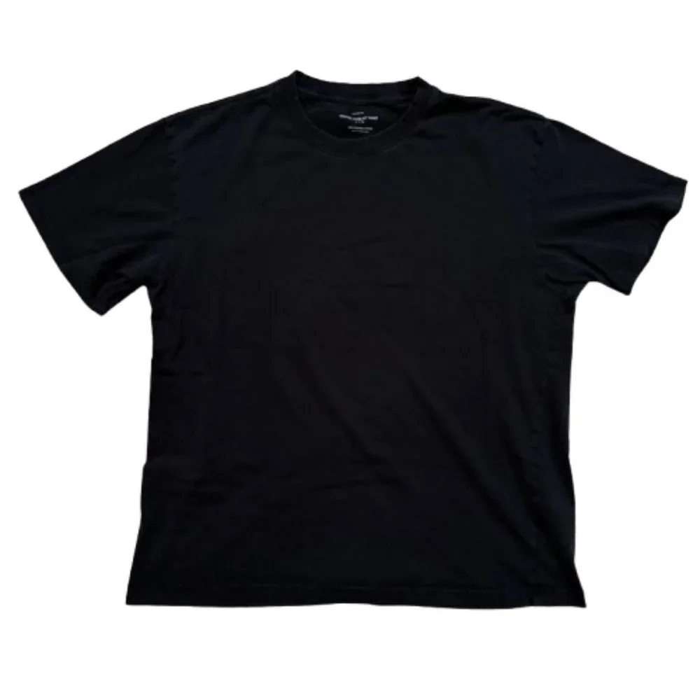 Cotton On Skate Fit Navy & Loose Fit Black t-shirts - Picture 6 of 7